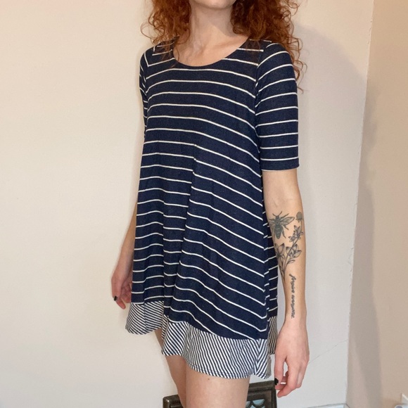 Super cute striped shift dress! From anthropology, size S - Picture 10 of 13